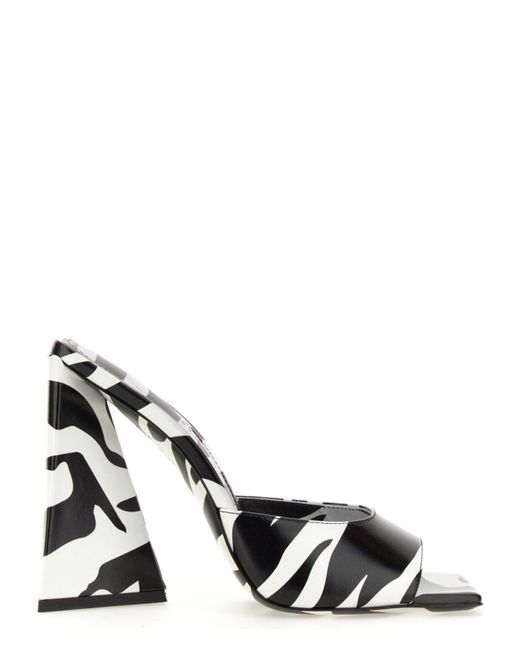 The Attico Black Mule Devon