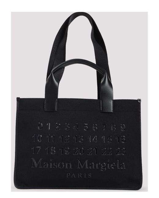 Maison Margiela Black Cabas Small Shopping Bag