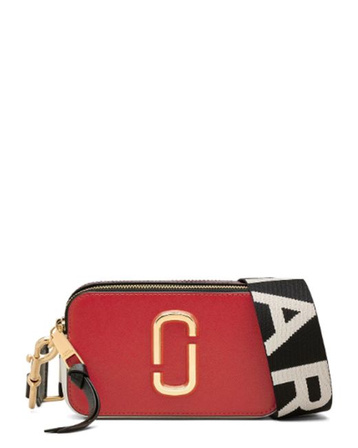 Marc Jacobs Red Elegant Leather Bag For Style