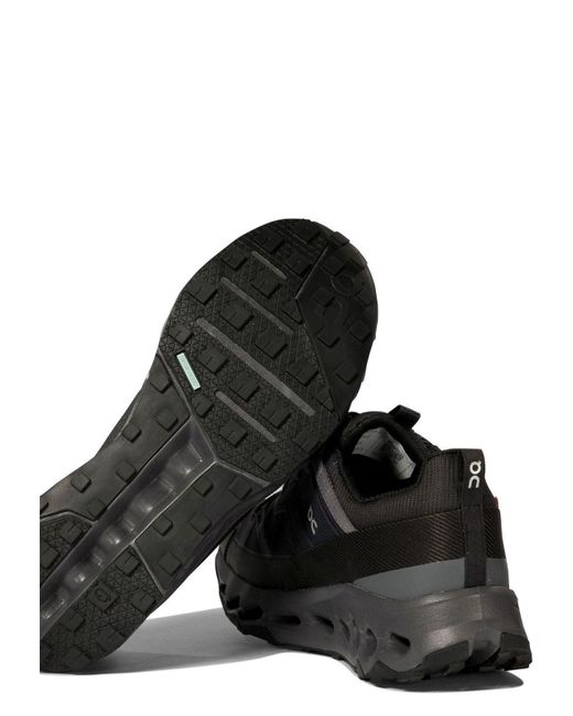 On Shoes Black "Cloudhorizon Waterproof" Sneakers for men