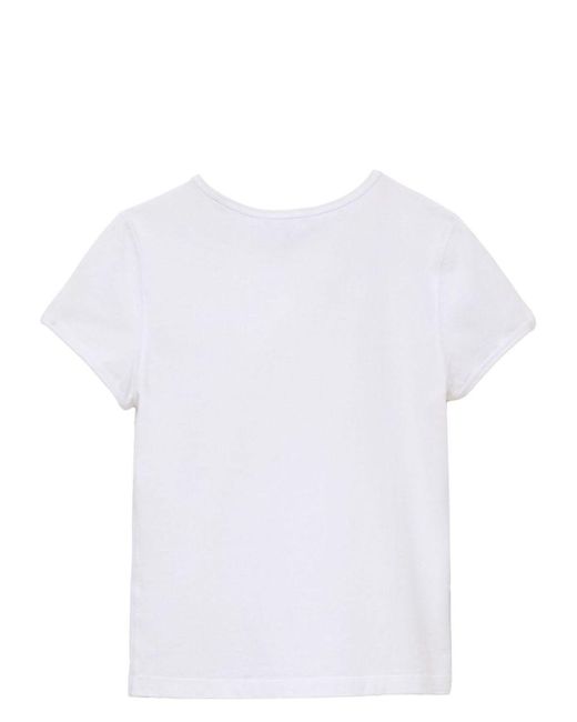 Marc Jacobs White 100% Cotton T-Shirt