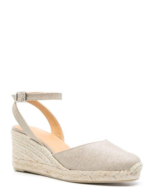 Castaner Natural Cybil Linen Espadrilles Sandal