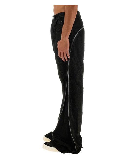 Rick Owens Black Bolan Banana Jeans for men