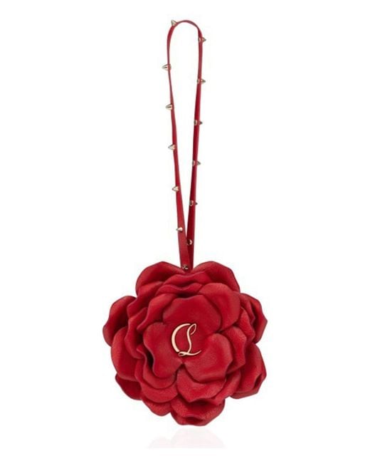 Christian Louboutin Red Bag Charm Rose