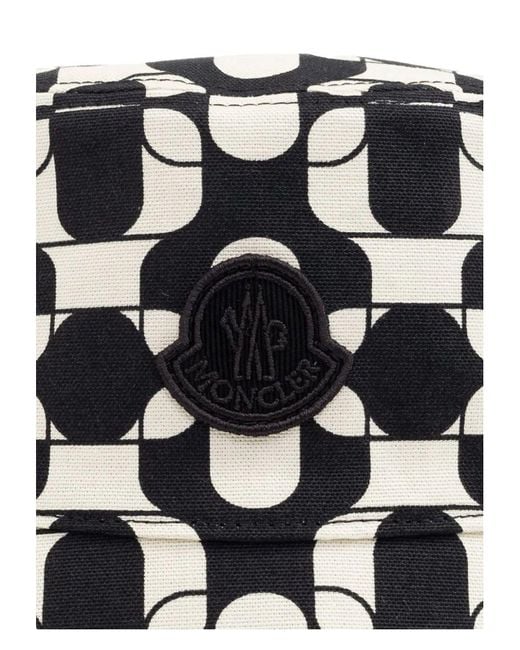 Moncler Black Bucket Hat