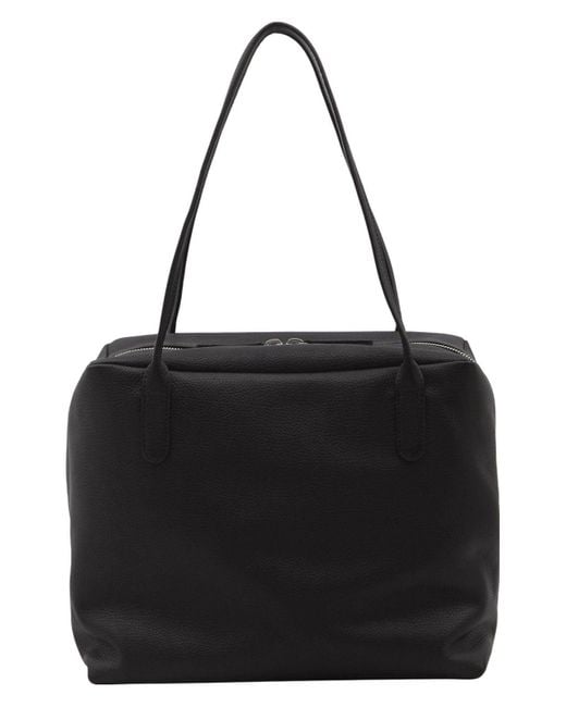 The Row Black Henri Shoulder Bag