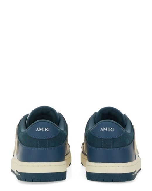 Amiri Blue Ma Quad Skel Sneakers for men