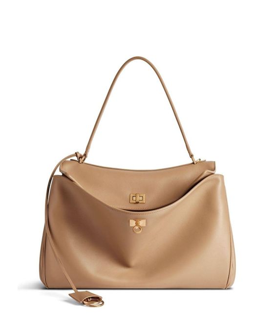 Balenciaga Brown Rodeo Leather Bag