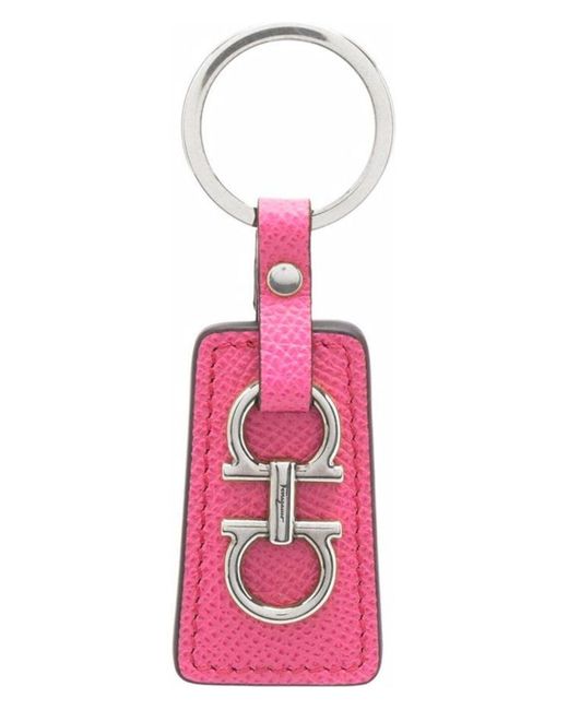 Ferragamo Pink Keychain