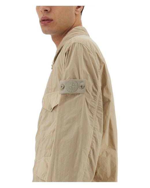 Stone Island Natural Dripproof Field Jacket for men