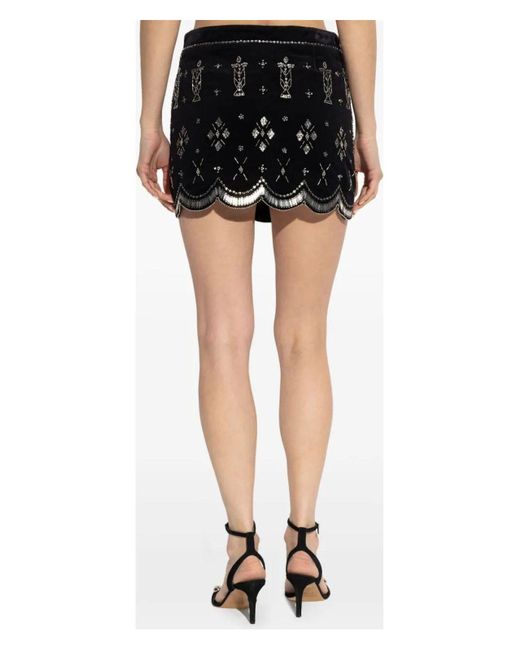 Isabel Marant Black Handore Mini Skirt