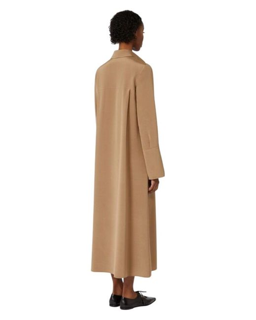 Max Mara Ossola Dress in Natural | Lyst