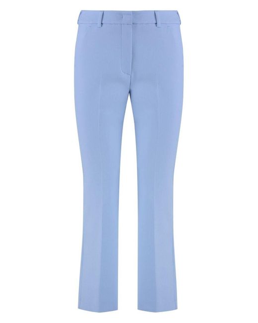 Weekend by Maxmara Blue Rana Tailored Trousers