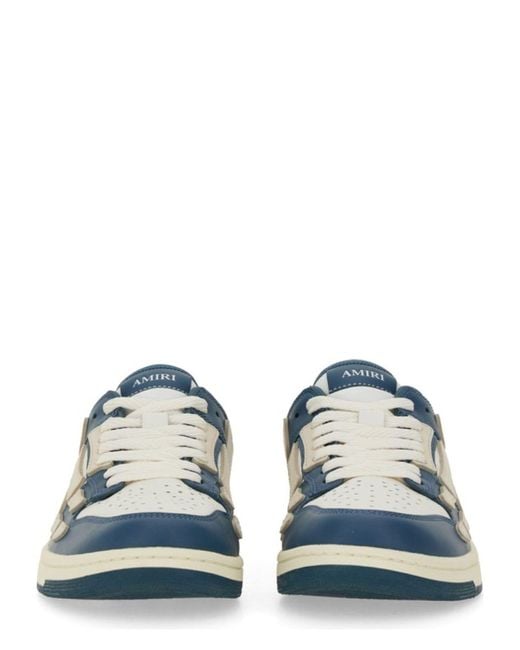 Amiri Blue Ma Quad Skel Sneakers for men