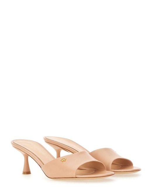 Gianvito Rossi Pink Mule Ascent