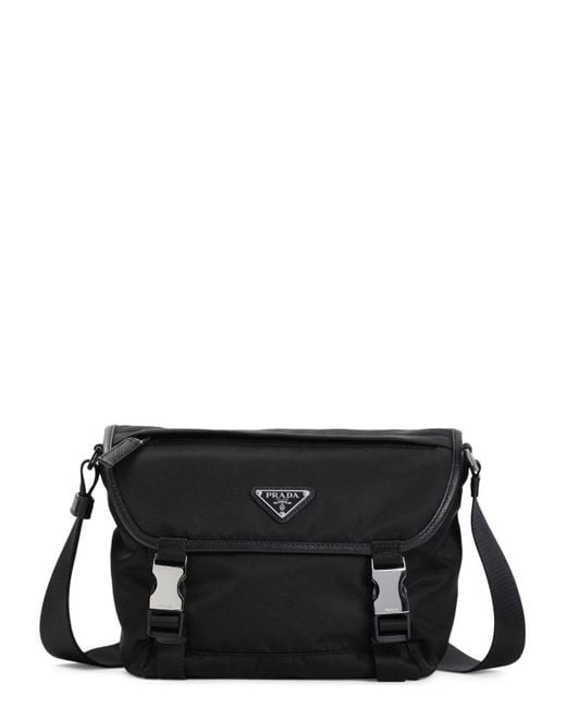Prada Black Re-Nylon Shoulder Bag