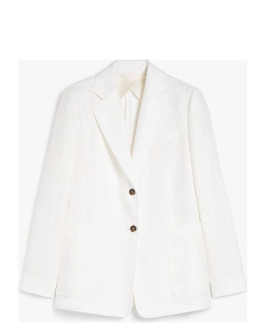 Max Mara White Guglia