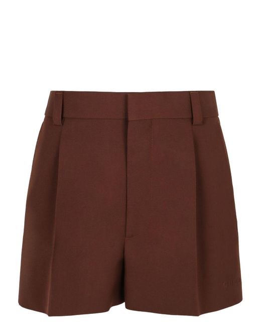 Gucci Brown Wool Shorts for men