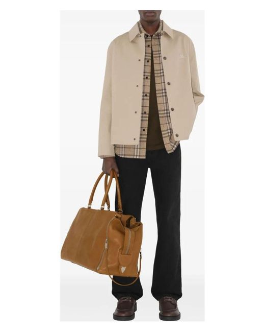 Burberry Natural Su25-Mw-Tec Shirt M/L for men
