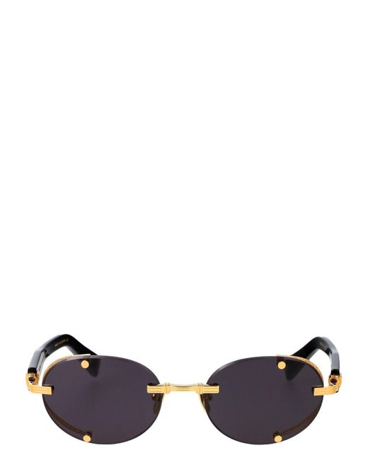 Balmain Blue Gld Titanium Sunglasses