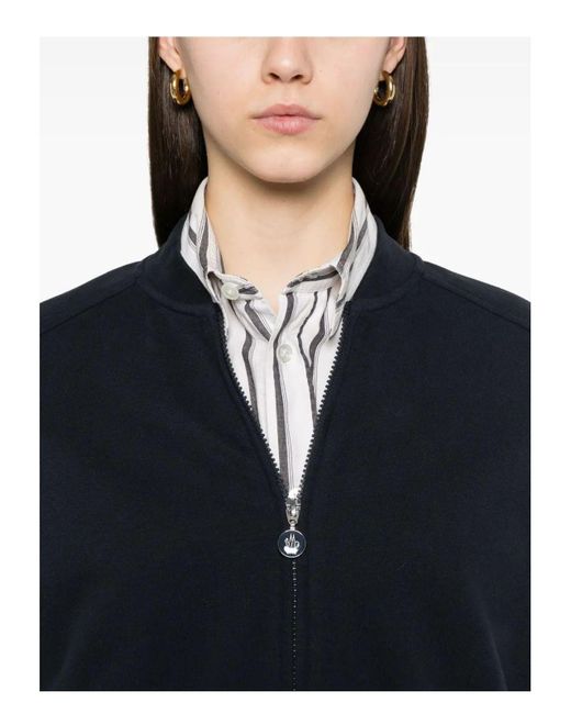 Moncler Black Zip Up Cardigan