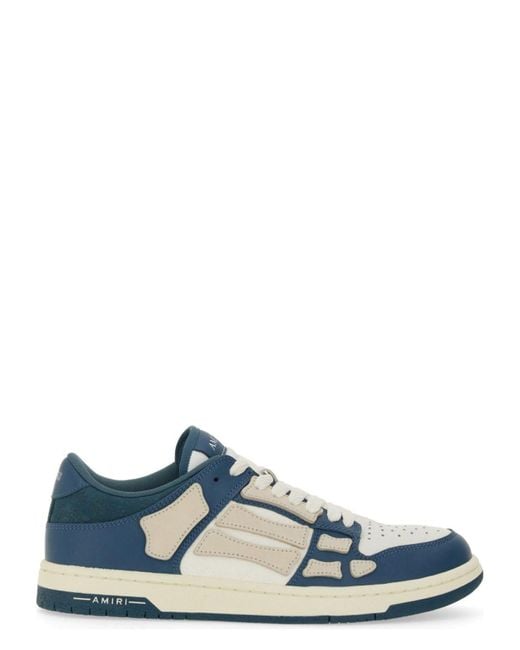 Amiri Blue Ma Quad Skel Sneakers for men