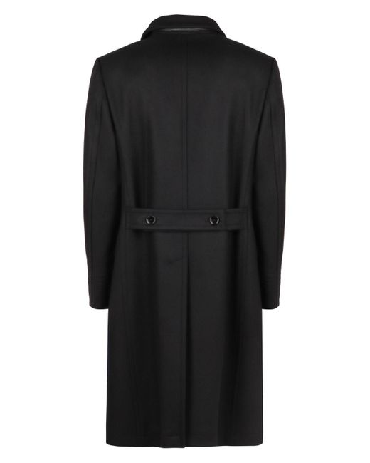 Tom Ford Black Outwear Long Coat for men