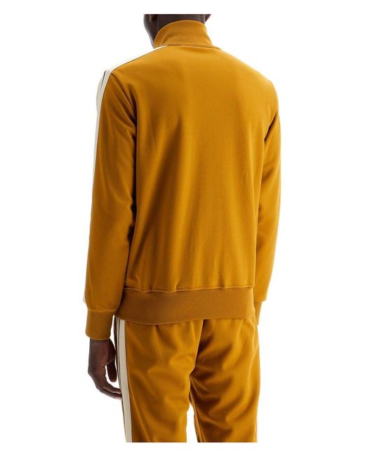 Palm Angels Orange Logo Track Jacket for men