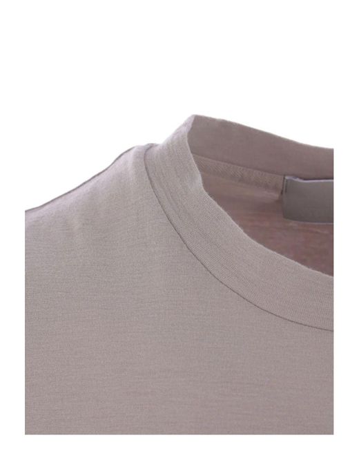 Stone Island Gray Ss Tshirt for men