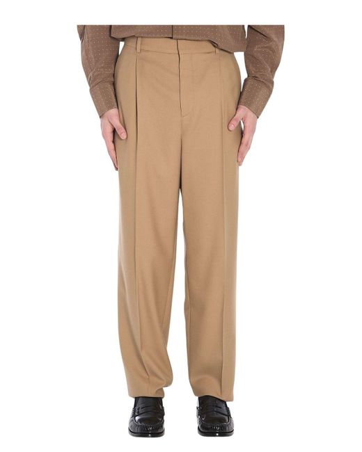 Saint Laurent Natural Gabardine Pant for men