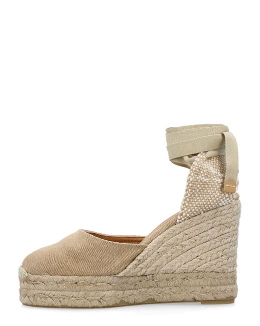Castaner Natural Carina 8 Canvas Espadrilles Sandal