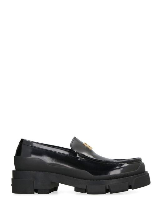 Givenchy Black Moccasin 4G Loafer