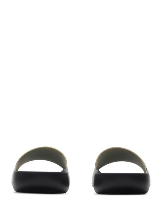 Burberry White Comfortable Rubber Sandals for men