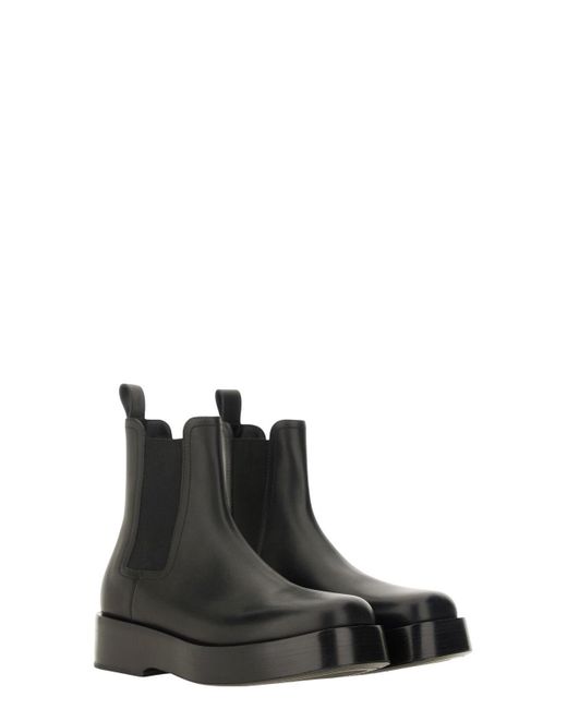 Bottega Veneta Black Chelsea Boot Torino for men