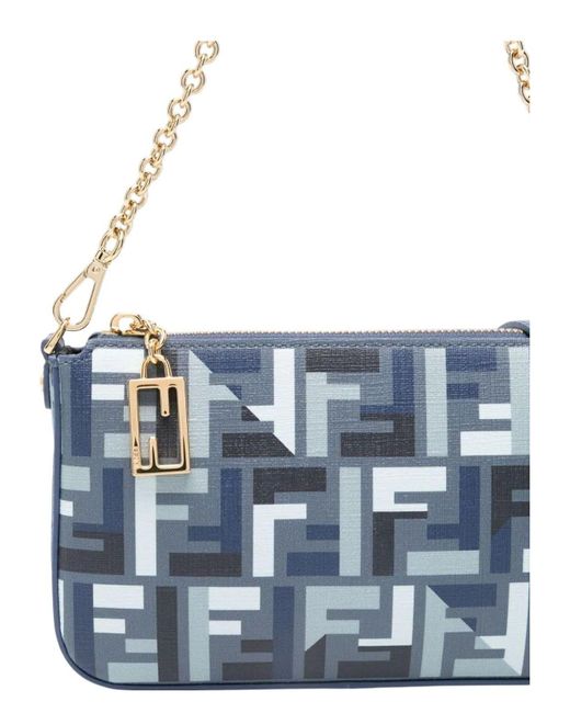 【関税＆送料込み】Fendi Ff Fabric Uette Pouch With Chain B Fendi Ff Fabric Uette Pouch With Chain Bags – BALTINI