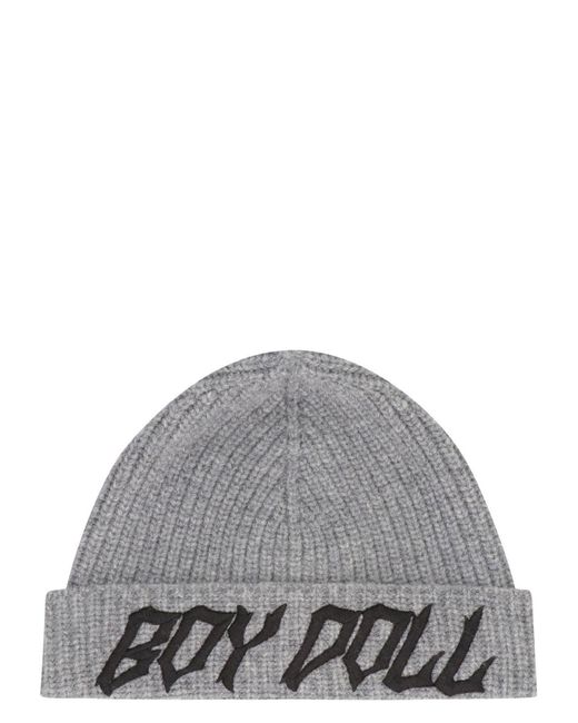 Céline Gray Wool Hat for men