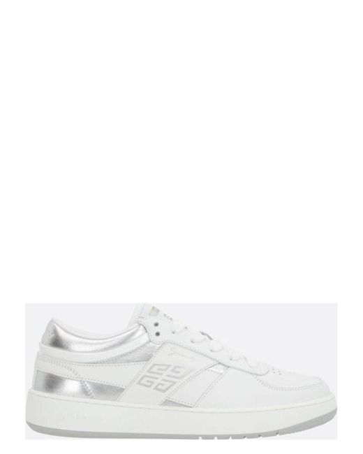 Givenchy White Leather Sneakers