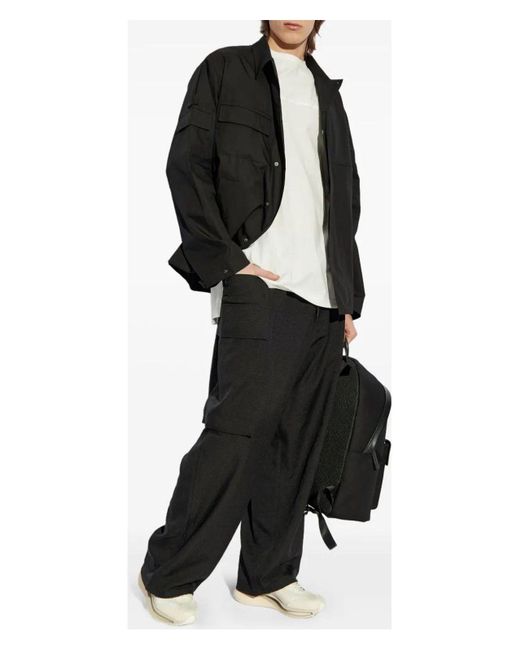 Y-3 Black M Field Jacket Mid for men