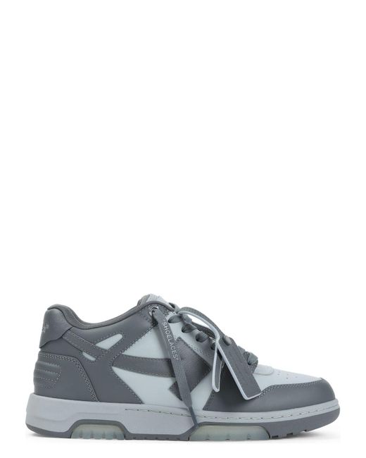 Off-White c/o Virgil Abloh Gray Out Of Office Sneakers for men