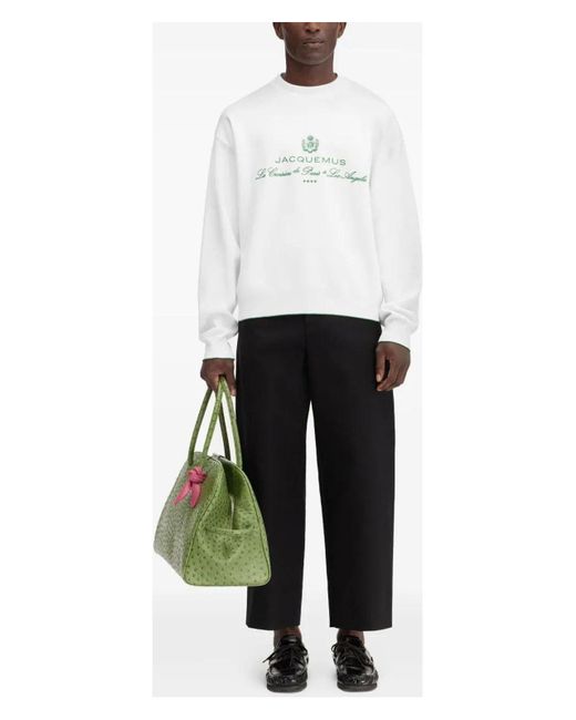 Jacquemus White La Maille Venice for men