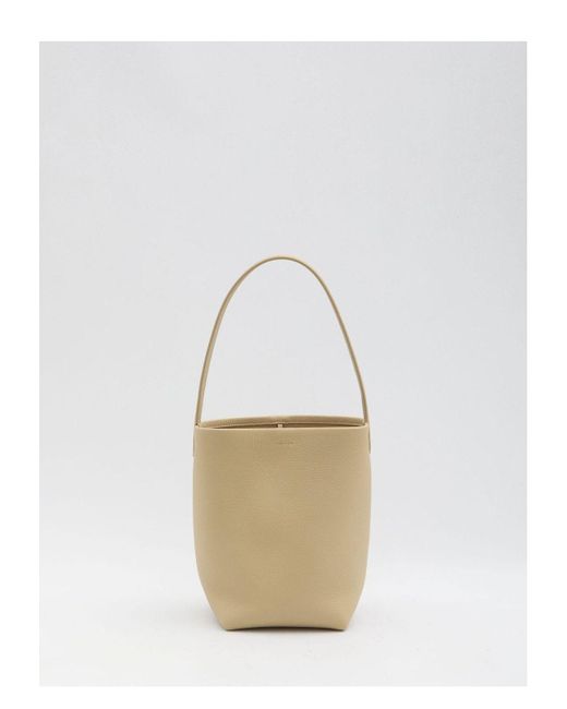 The Row White Small N/S Park Tote Bag