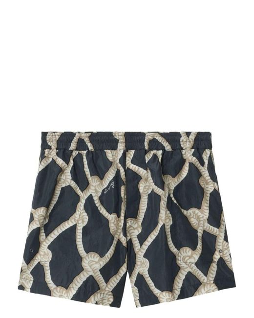 Burberry Multicolor Hs25-Mw-For Shorts for men