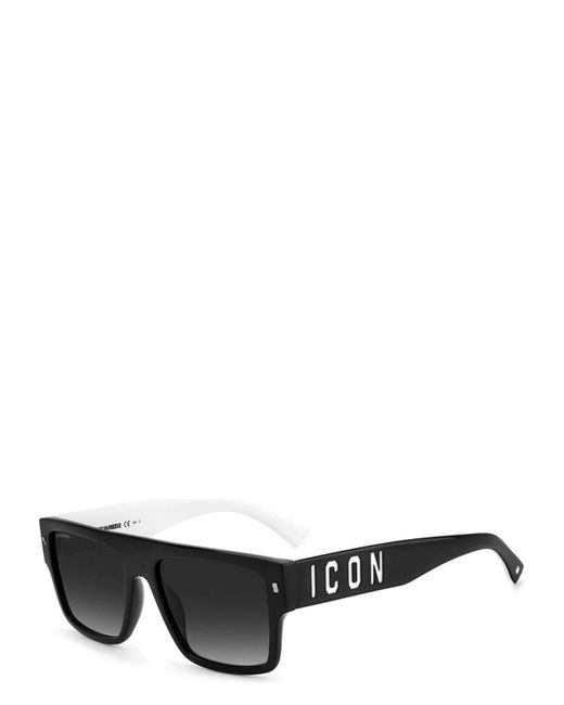 DSquared² Black Icon 0003/S 80S(9O) Sunglasses for men