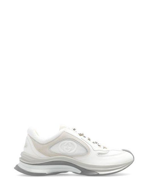 Gucci Run Sneakers in White for Men