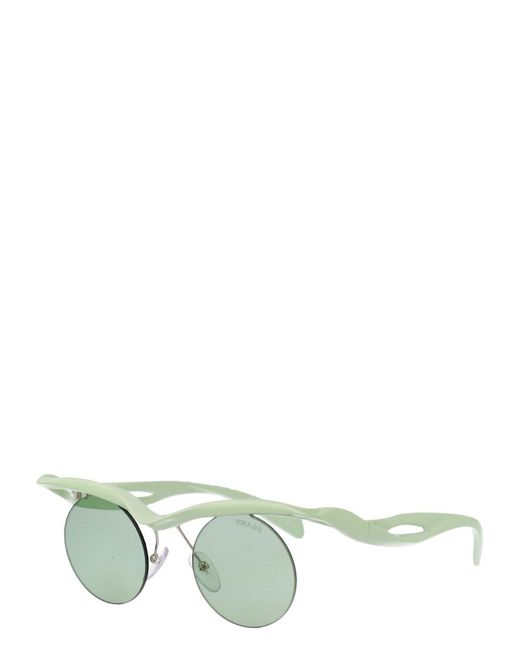 Prada Green Injected Sunglasses