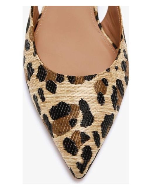 Aquazzura Natural Purist Sling Flat
