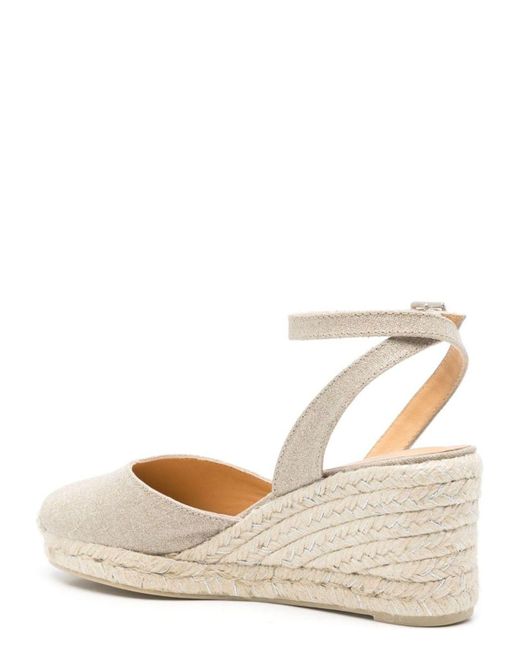 Castaner Natural Cybil Linen Espadrilles Sandal