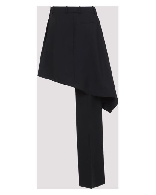 ボッテガヴェネタ Bottega Veneta Asymmetric Panta Skirt Bottega Veneta Asymmetric Panta Skirt in Black | Lyst