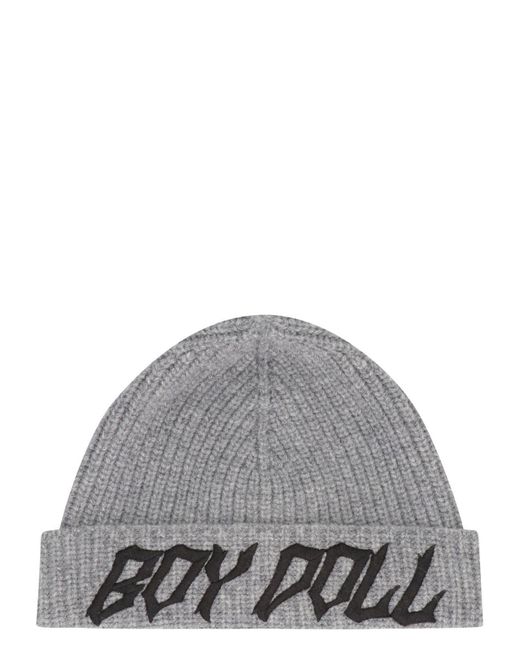 Céline Gray Wool Hat for men