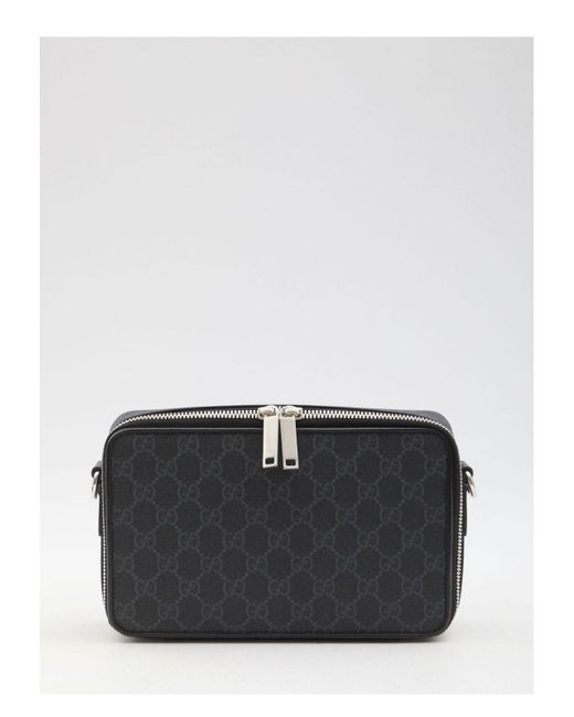 Gucci Black Gg Mini Pouch for men